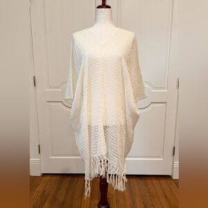 Treadle Loom Lightweight Swimsuit Cover Up Made in Oaxaca, Mexico.